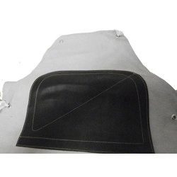 vendita online Grembiule rinforzato in crosta da 60x90 cm. Guanti e accessori da lavoro Neri Spa